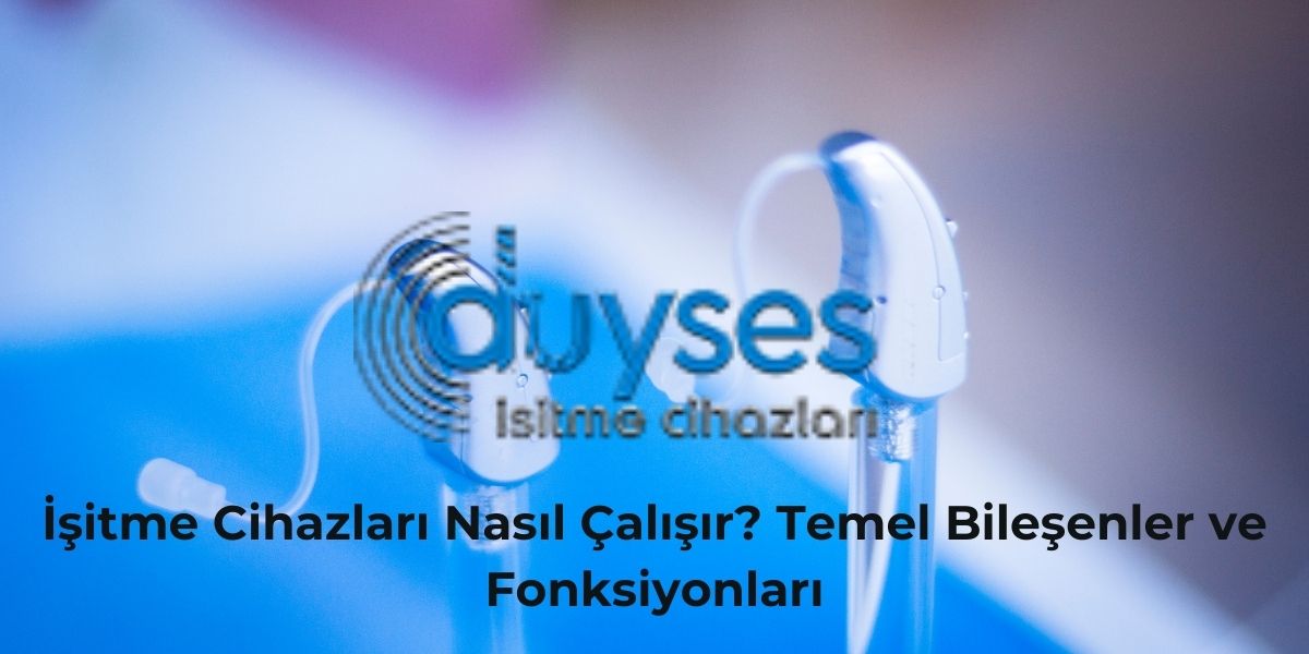 İşitme Cihazları Nasıl Çalışır? Temel Bileşenler ve Fonksiyonları